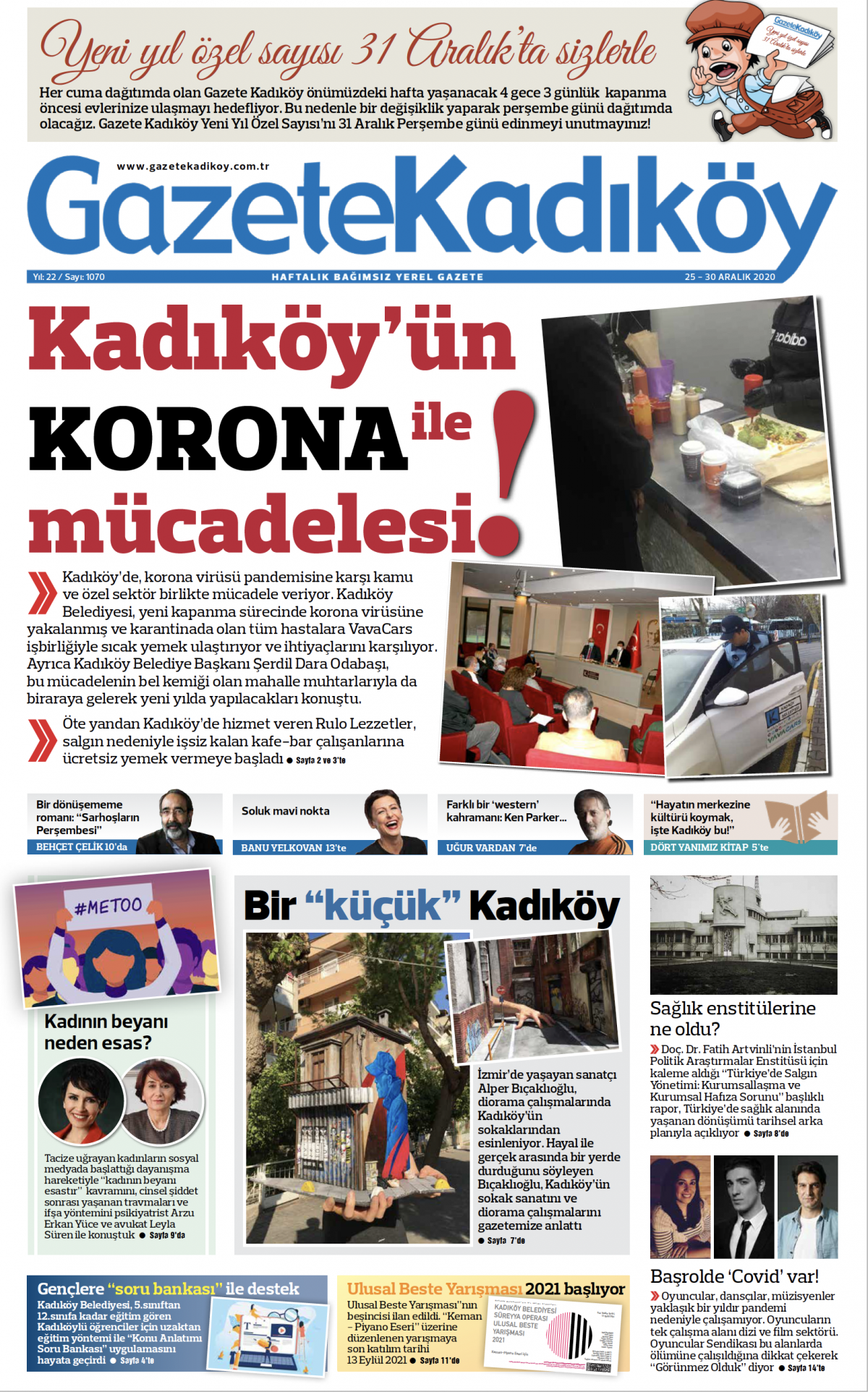 Gazete Kadıköy - 1070.Sayı